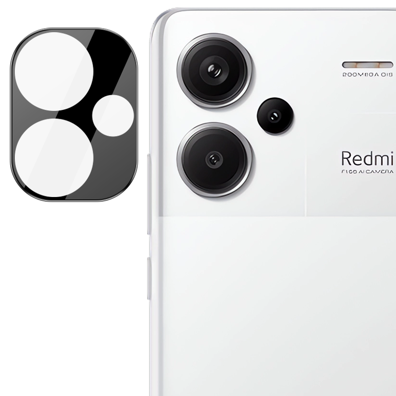 Szkło na aparat dla Xiaomi Redmi Note 13 Pro Plus 5G Bizon Glass Silk Lens, 2 sztuki
